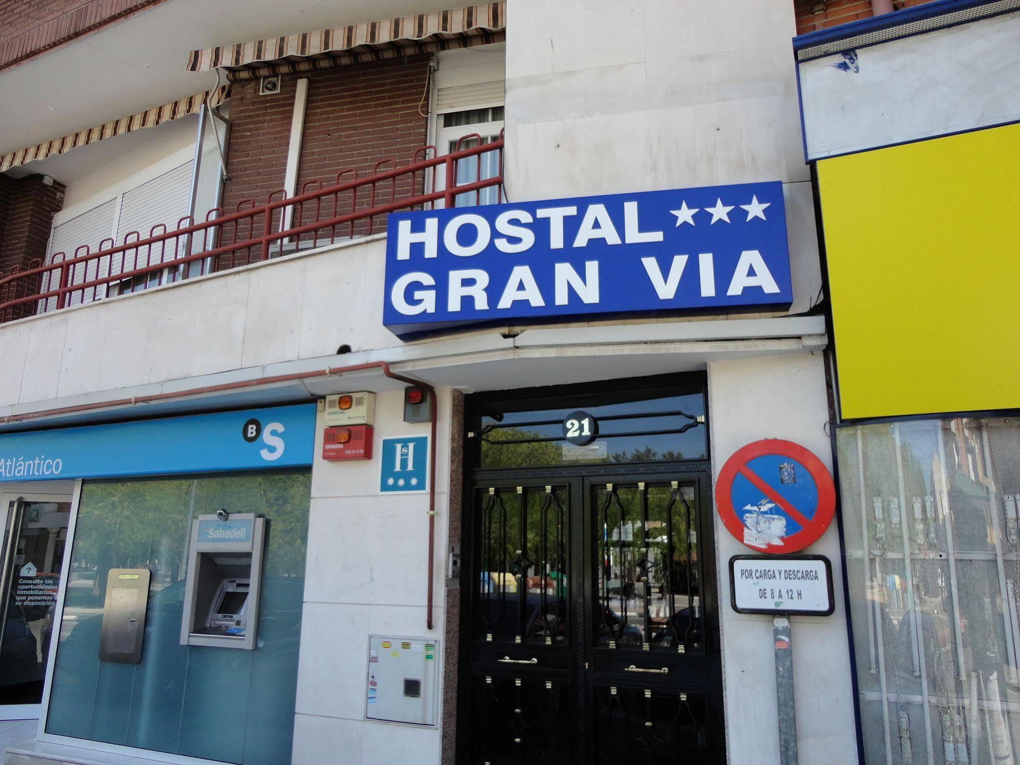 Hostal Gran Via Hotel Pinto Buitenkant foto